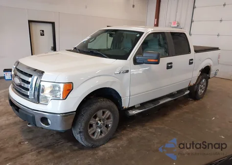 2009 Ford F150 Supercrew из США, поврежденный, VIN 1FTPW14V99FA80658